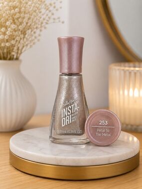 Sally Hansen Insta-Dri Nail Polish in Petal To The Metal (253)